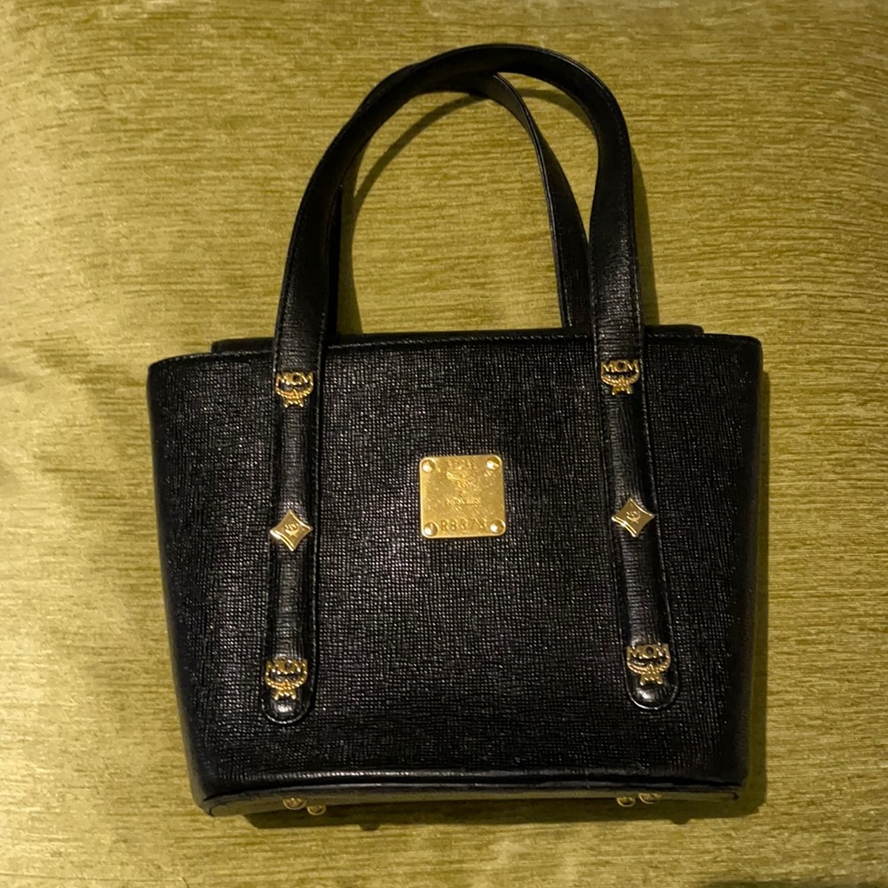 Vintage Black Mcm small Bag